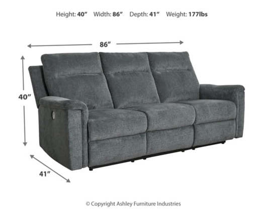 Barnsana Reclining Power Sofa - Image 10