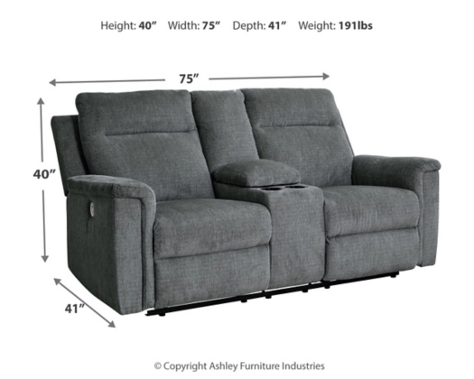 Barnsana Reclining Power Sofa - Image 5