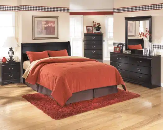 Huey Vineyard Queen Sleigh Bedroom Set - Image 2