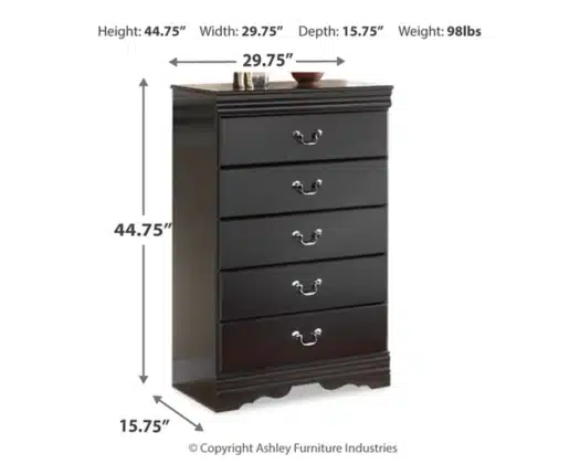Huey Vineyard Queen Sleigh Bedroom Set - Image 5