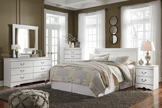 Anarasia Queen Sleigh Bedroom Set - Image 2