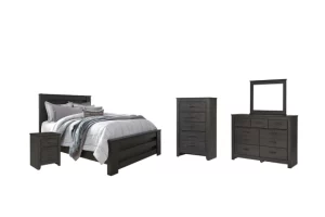 Brinxton Queen Panel Bedroom Set
