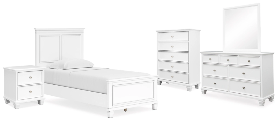 Fortman Queen Panel Bedroom Set - Image 7