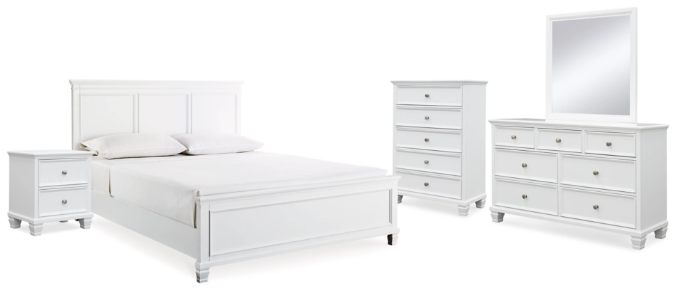 Fortman Queen Panel Bedroom Set - Image 5