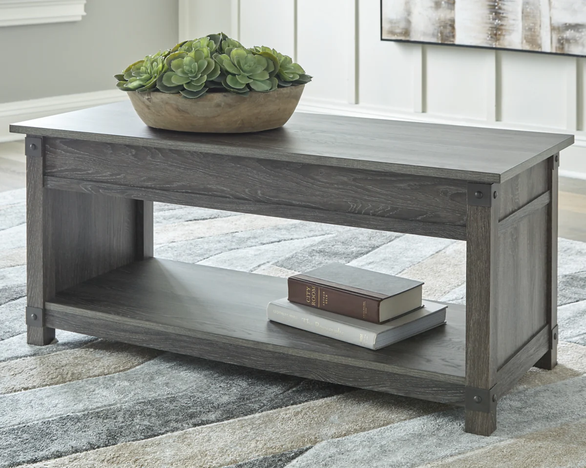 Freedan Lift-Top Coffee Table - Image 2