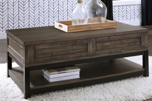 Alternative view of Johurst Coffee Table with Lift Top