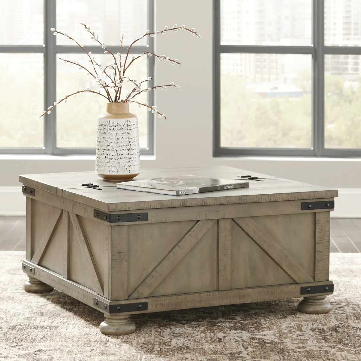 Aldwin Coffee Table with Lift Top - Image 2