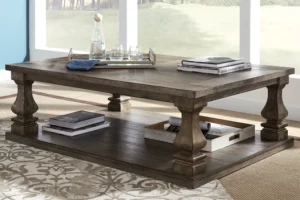 Alternative view of Johnelle Rectangular Cocktail Table