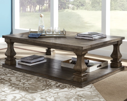 Johnelle Rectangular Cocktail Table - Image 2