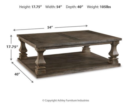 Johnelle Rectangular Cocktail Table - Image 7