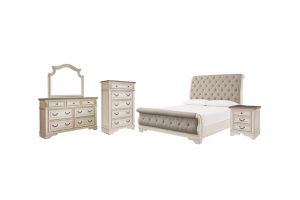 Realyn Queen Sleigh Bedroom Set