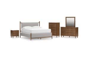 Lyncott Queen Upholstered Bedroom Set