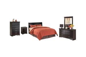 Huey Vineyard Queen Sleigh Bedroom Set