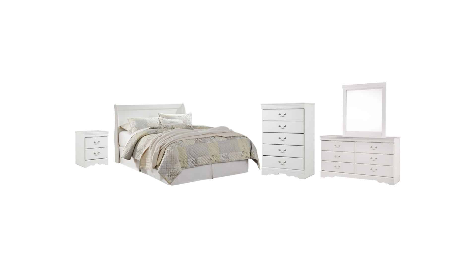 Anarasia Queen Sleigh Bedroom Set