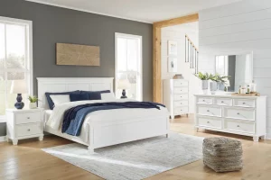 Alternative view of Fortman Queen Panel Bedroom Set
