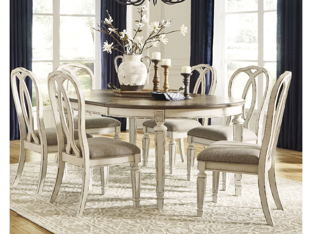 Realyn Dining Table and 6 Chairs - Image 2