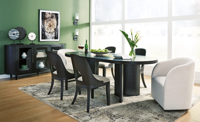 Rowanbeck Dining Table and 6 Chairs - Image 8