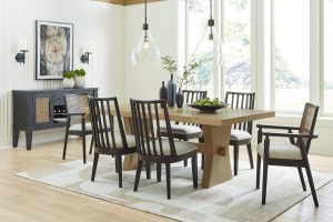 Alternative view of Galliden Dining Table and 6 Chairs