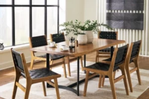 Alternative view of Fortmaine Dining Table and 6 Chairs