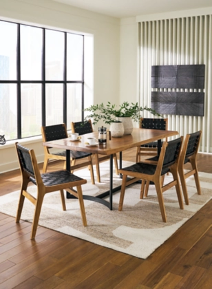 Fortmaine Dining Table and 6 Chairs - Image 2
