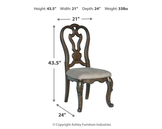 Maylee Dining Table and 6 Chairs - Image 6