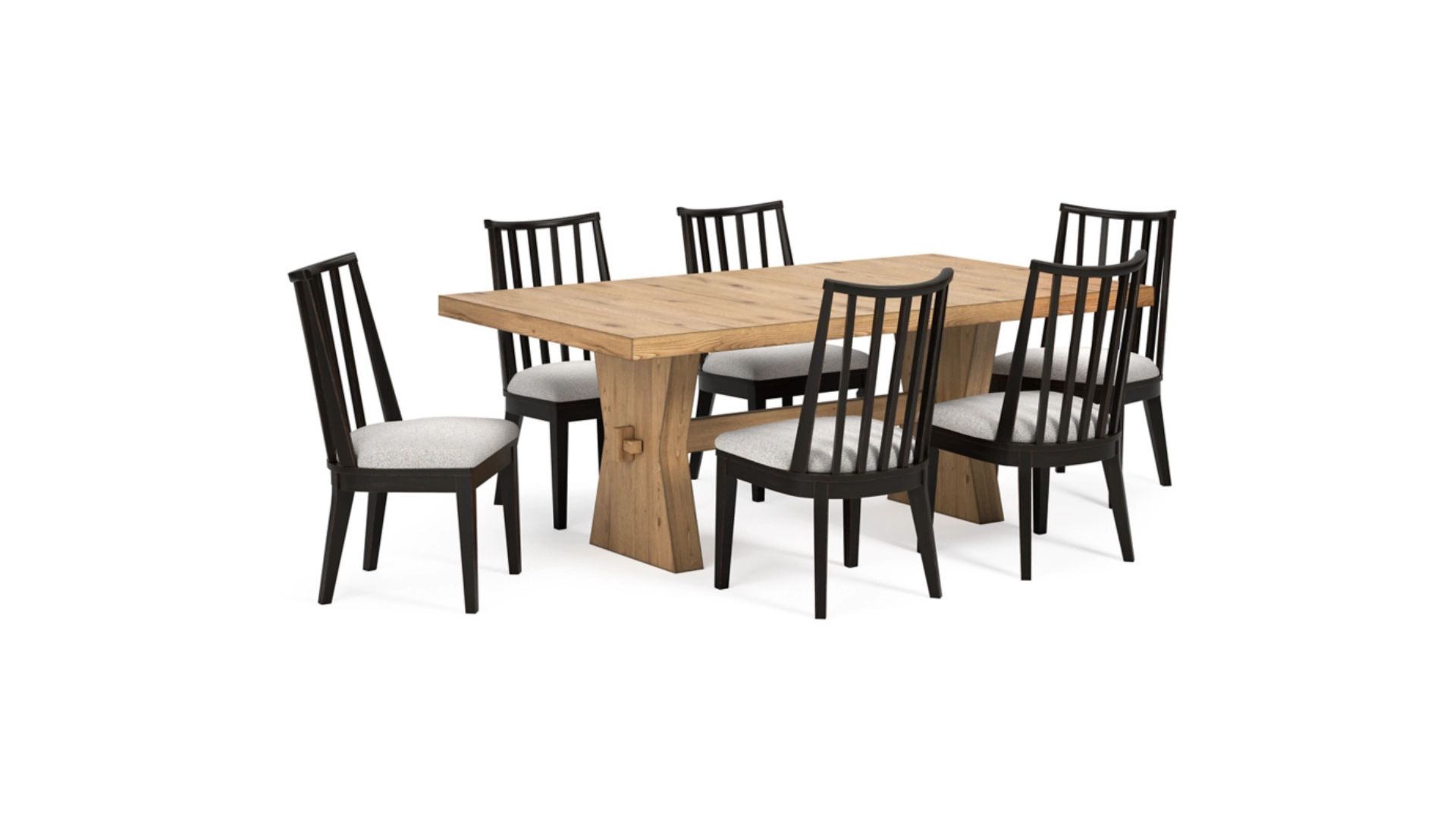 Galliden Dining Table and 6 Chairs