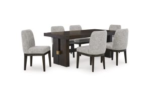 Burkhaus Dining Table and 6 Chairs